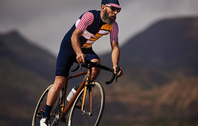 Men's Limited Edition Riviera Jersey from Café du Cycliste