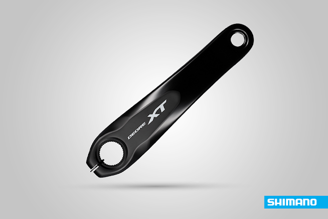 New 165mm Deore XT MTB Crank Arms from Shimano