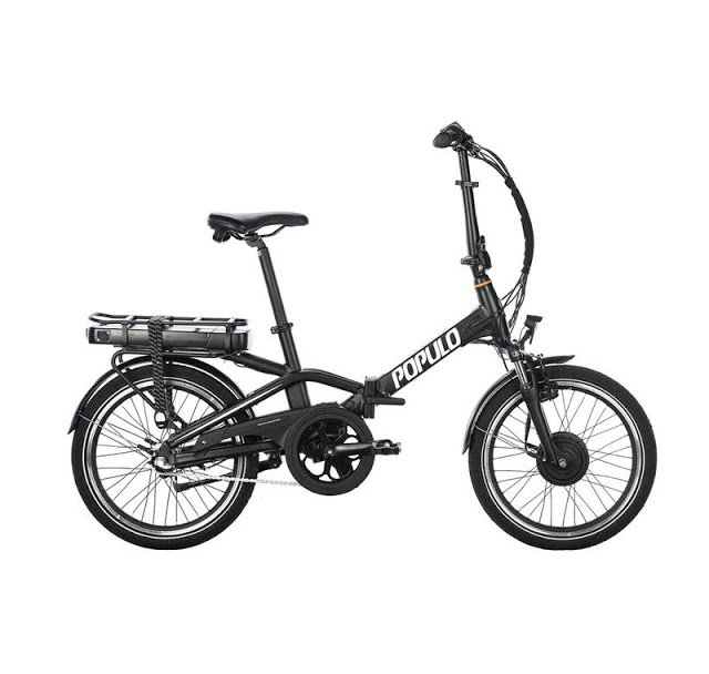 Populo's New Curve Electric Bicycle is a friendly Folding Frame