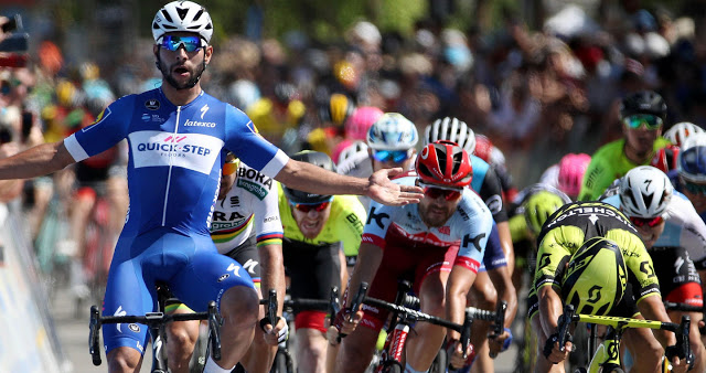 Sparkling Gaviria powers to second Tour of California stage win