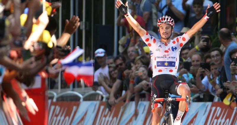 Tour de France: Alaphilippe solos to victory in the Pyrenees