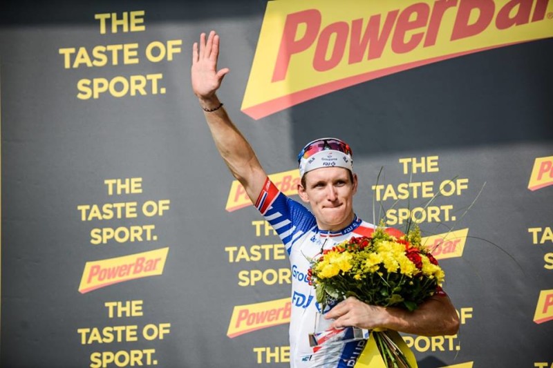 Arnaud Démare and his teammates win the 18th stage of Tour de France