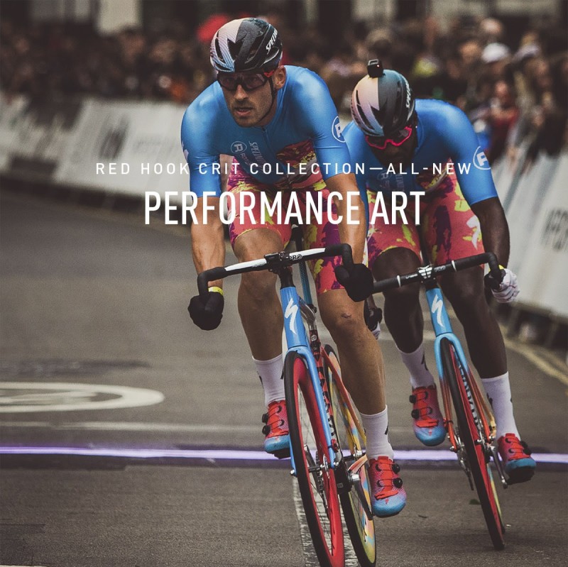 When contemporary art and cycling's most exciting form of racing come together, you get something special - The New Red Hook Crit Collection