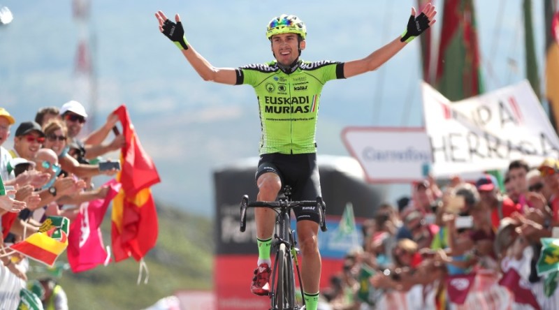 Óscar Rodríguez and Euskadi-Murias make history in La Camperona