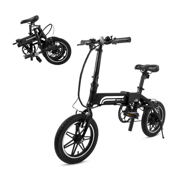Swagtron EB-5 Electric Folding Bike - The Next Generation Urban Commuter