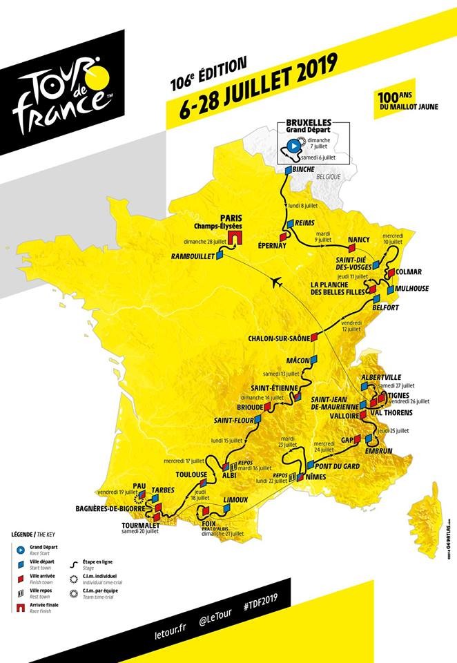 The Yellow Jersey will hit the Heights