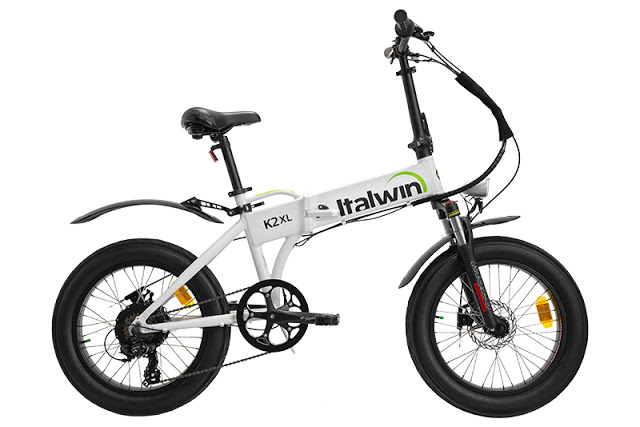 New K2XL Folding Urban eBike from Italwin 