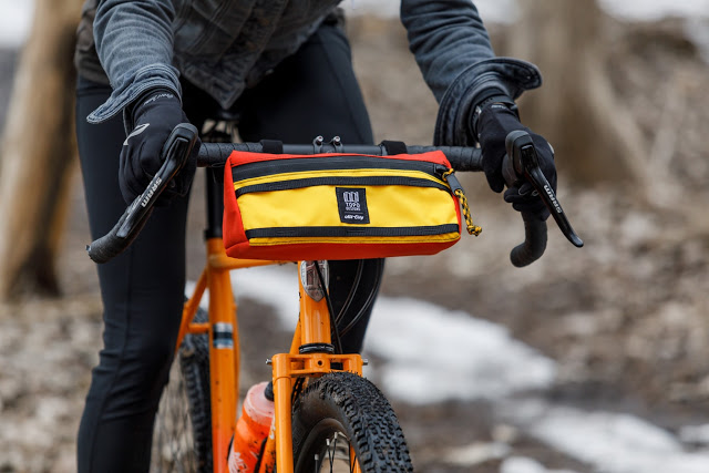 Introducing the AC X Topo Designs Handlebar Bag
