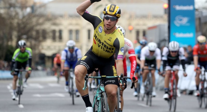 Groenewegen Sprints in Valencia to First Victory for Team Jumbo-Visma