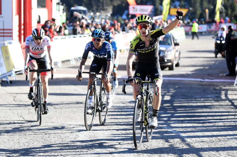 Adam Yates Climbs to Victory on the First Mountain Top Finish in Volta Ciclista a Catalunya