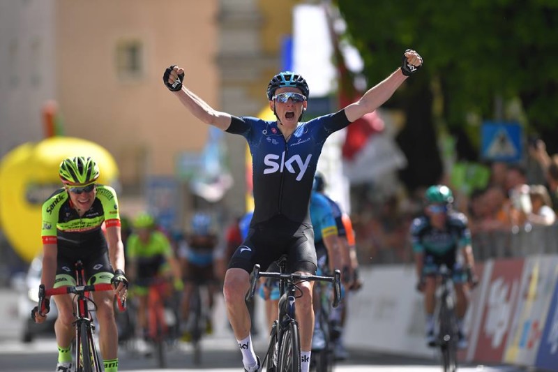 Geoghegan Hart Seals First Pro Win
