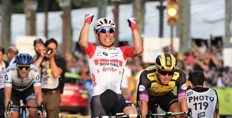 Ewan Concludes Phenomenal Tour Debut with Champs-Elysées Victory!