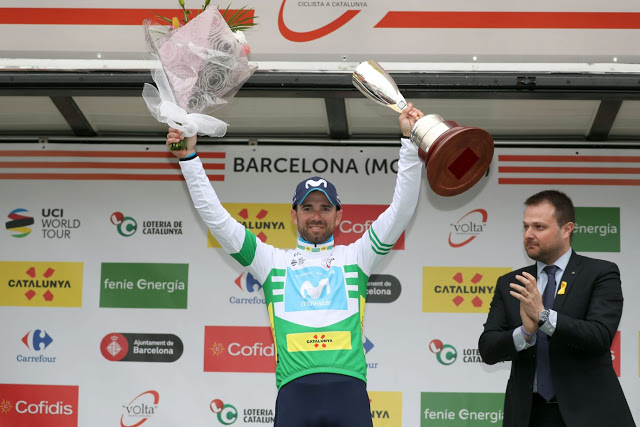 Valverde seals hat-trick of GC victories in Catalunya