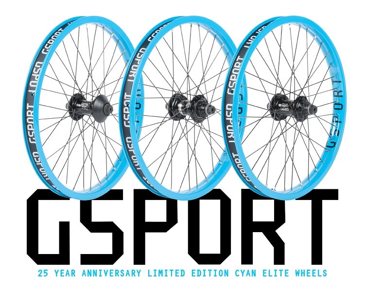 GSport BMX - 25th Year Anniversary / Limited Edition Cyan
