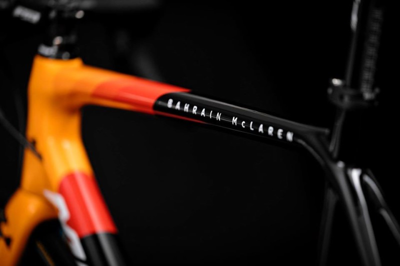 New Year, New Team and New Team Design. Check out the New Team Bahrain McLaren Team Bikes