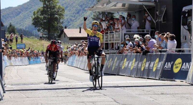 Roglic Takes Victory in Second Stage of Tour de l'Ain After Strong Team Performance