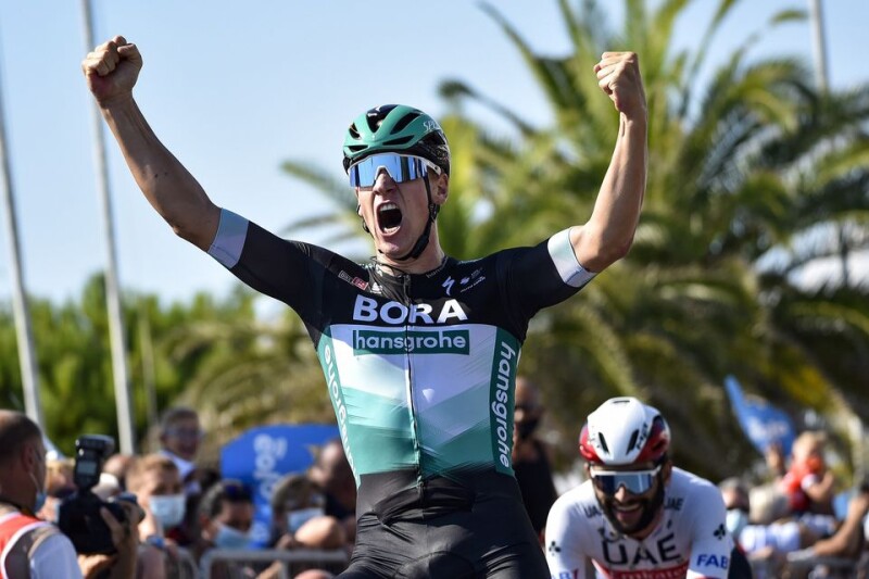 Pascal Ackermann Wins Opening Stage at Tirreno Adriatico with Phenomenal Finish