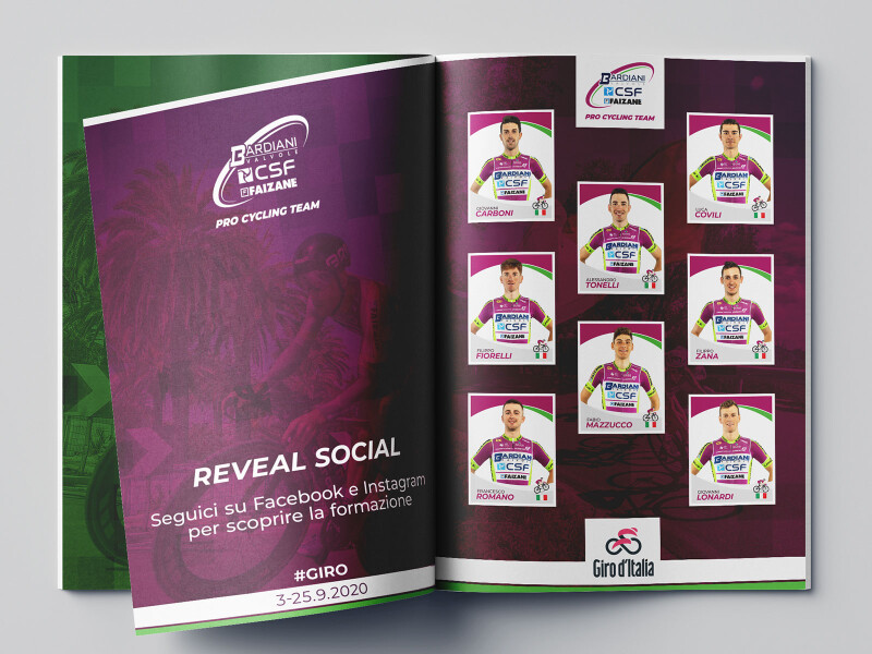 Bardiani CSF Faizanè: The “Album” is Complete, Here the 8 Names of the Official Giro Line-Up