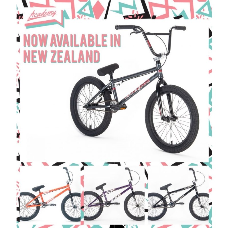 Academy Bikes Now in New Zealand!