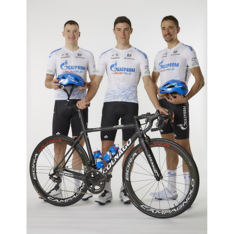 Discover the Helmets of Gazprom-Rusvelo Team for 2021