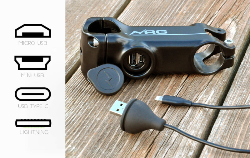 Meet the Bike Stem that Charges all Your Devices on the Go