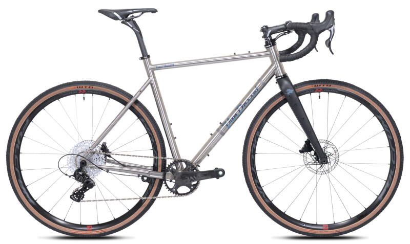 Introducing the Van Dessel Range Roamer Ti Dressed up with Campagnolo Ekar 1x13