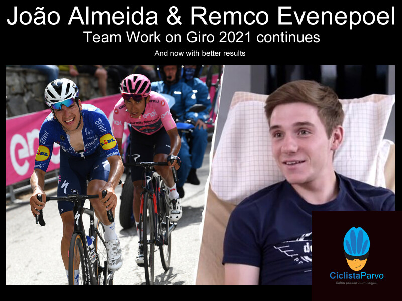 João Almeida & Remco Evenepoel Team Work with better results