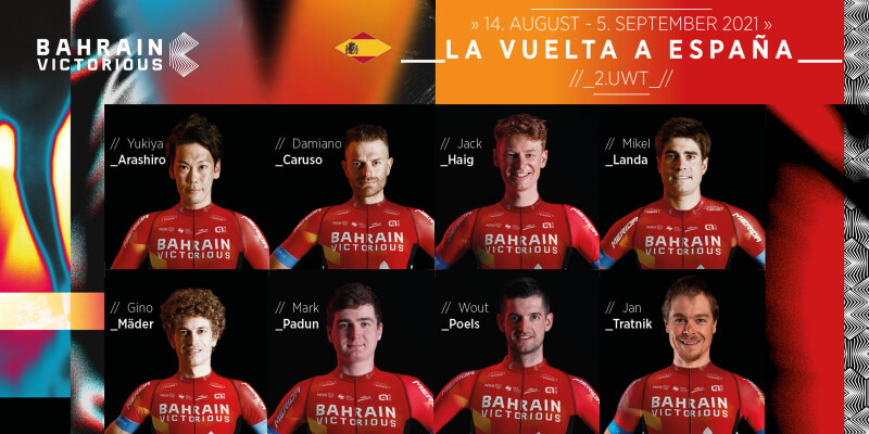 Bahrain Victorious to La Vuelta a Espana