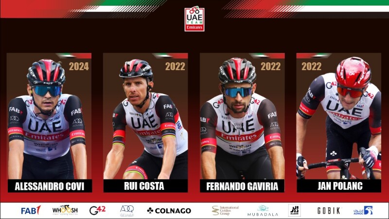 UAE Team Emirates Announce Wave of Renewals