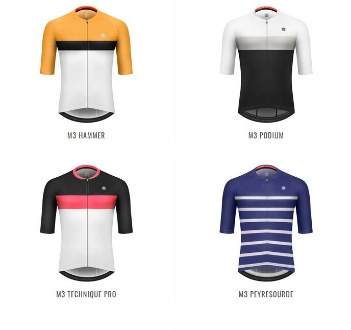 New Siroko M3 Ultra Lightweight Jerseys for High Temperatures