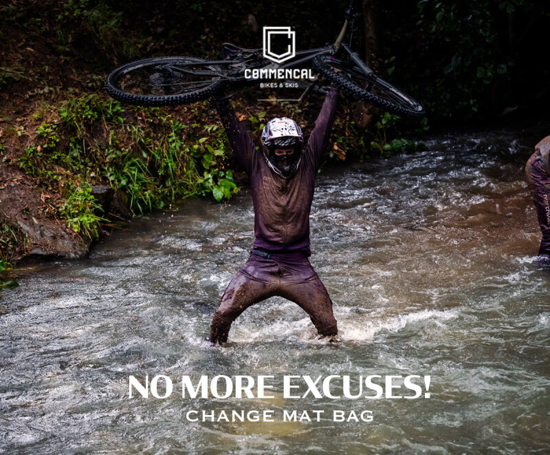 Say No to Dirty Bike Gear in Your Car with The Change Mat