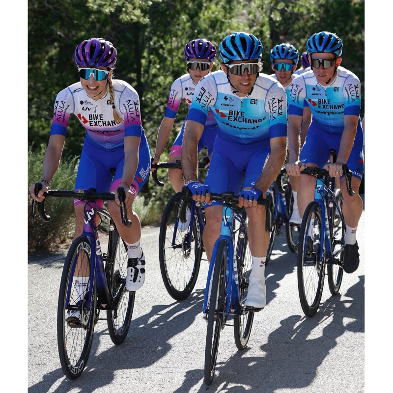 Presented the New Team BikeExchange-Jayco Kits of the PR.S Line