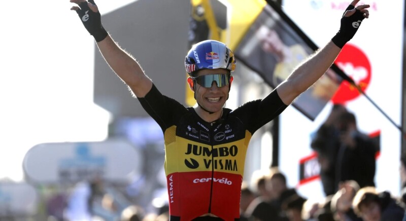 Van Aert Opens Season in Style with Victory in Omloop