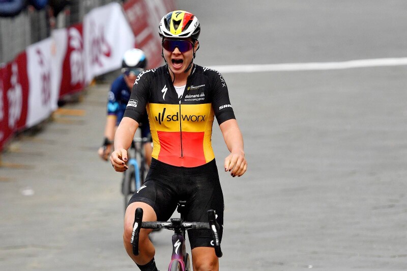 Lotte Kopecky Wins Strade Bianche