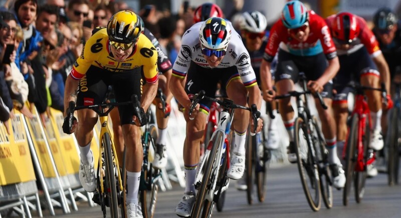 Roglic Wins First Stage Volta Ciclista a Catalunya with Powerful Sprint