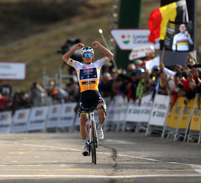 Volta a Catalunya: Joy for Evenepoel on La Molina
