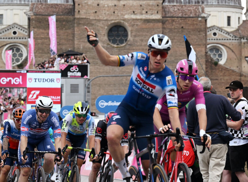 A hat-trick of Soudal Quick-Step victories at Il Giro