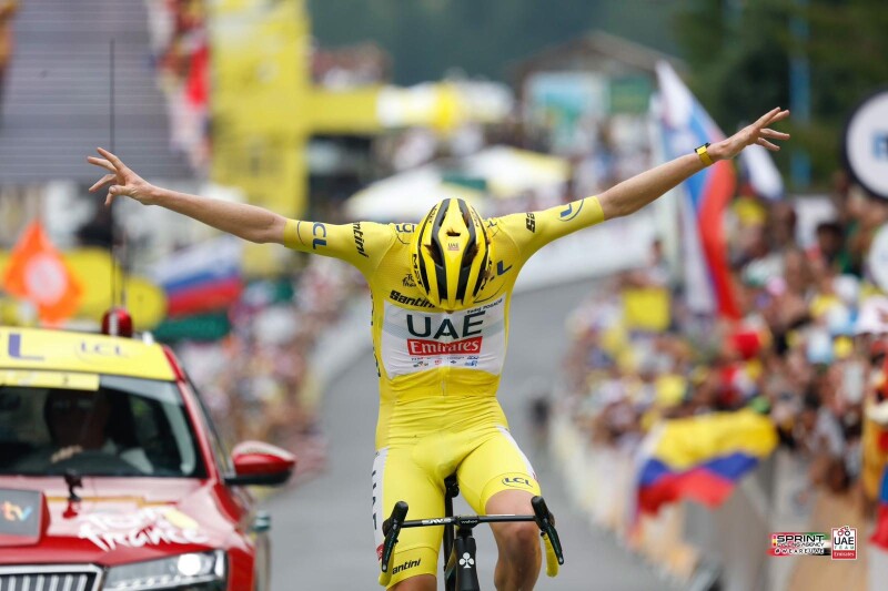 Pogačar puts on a show to win at Isola 2000