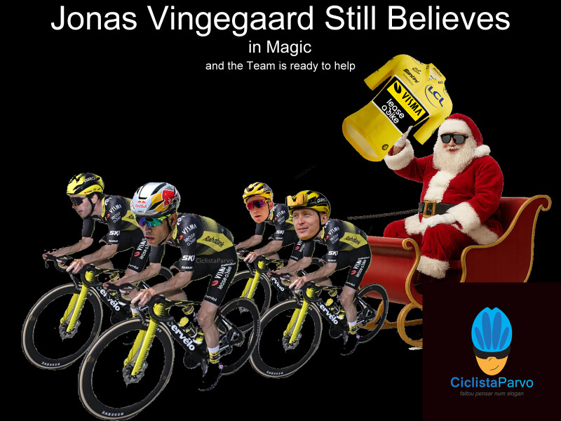 Jonas Vingegaard still believes  in Magic and the Team is ready to help