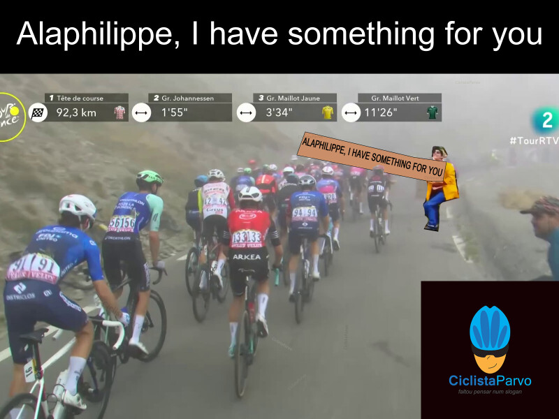 Alaphilippe, I have something for you