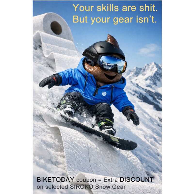 Your skills are shit. But your gear isn’t.