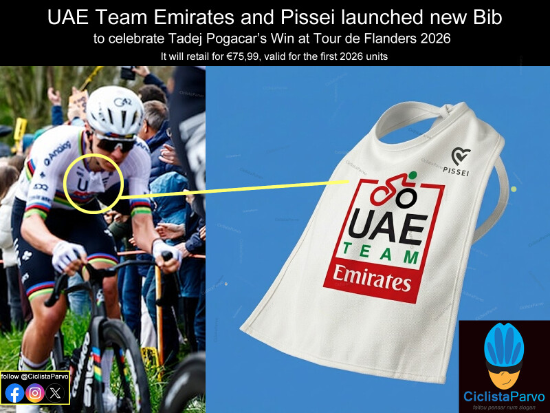 UAE Team Emirates and Pissei launched new Bib