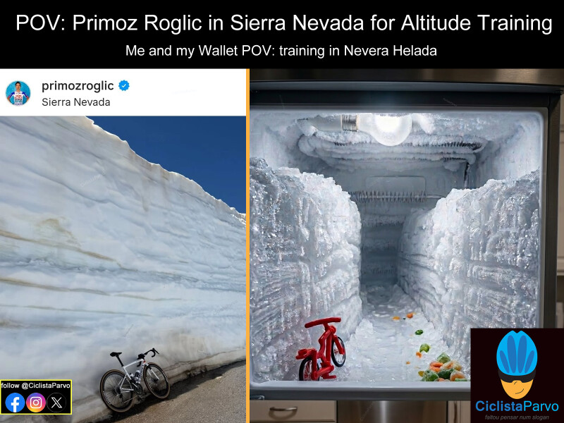 POV: Primoz Roglic in Sierra Nevada for Altitude Training