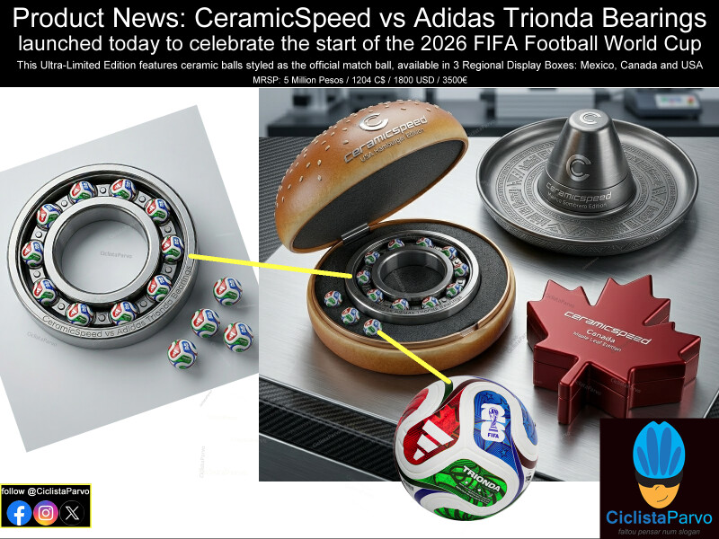 Product News: CeramicSpeed vs Adidas Trionda Bearings