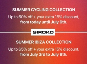 SIROKO Flash Sale: Up To 65% off + 15% off using BIKETODAY coupon