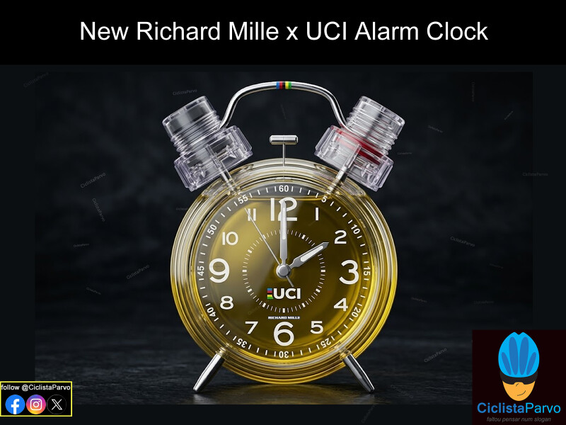 New Richard Mille x UCI Alarm Clock