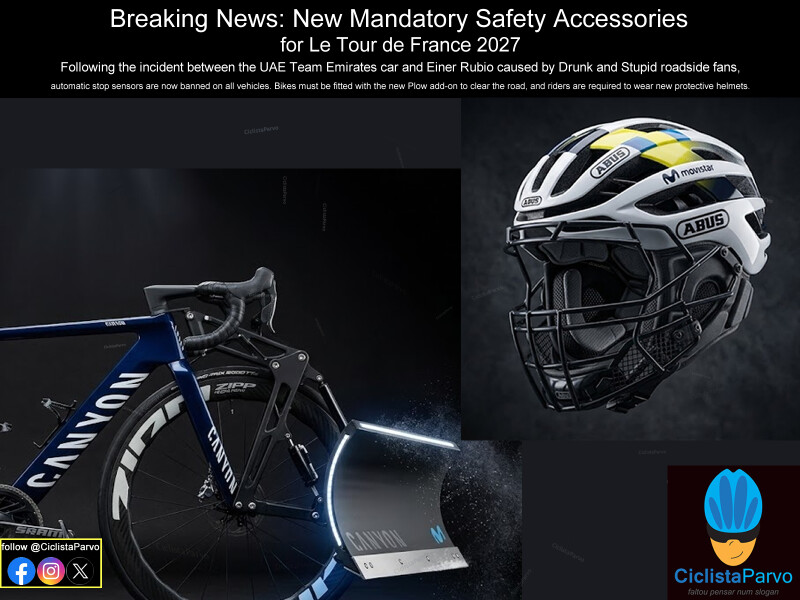 Breaking News: New Mandatory Safety Accessories for Le Tour de France 2027