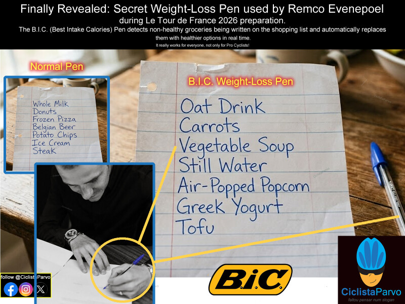 Finally Revealed: Secret Weight-Loss Pen used by Remco Evenepoel