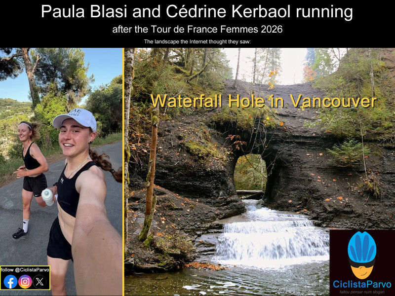 Paula Blasi and Cédrine Kerbaol running